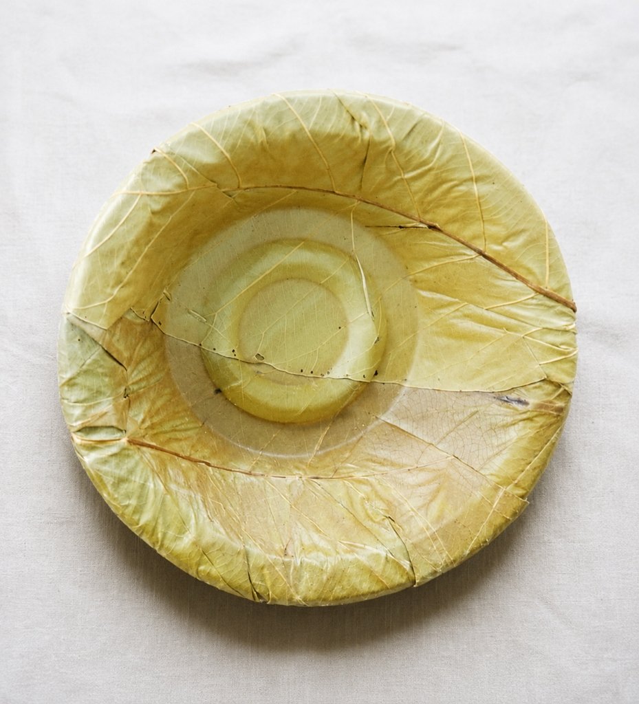 4.5 Inch Sal Leaf Bowl Dona for Gravies, Dal & Sambar