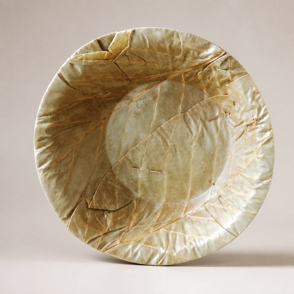 6 Inch Large Sal Leaf Meal & Biryani Bowl