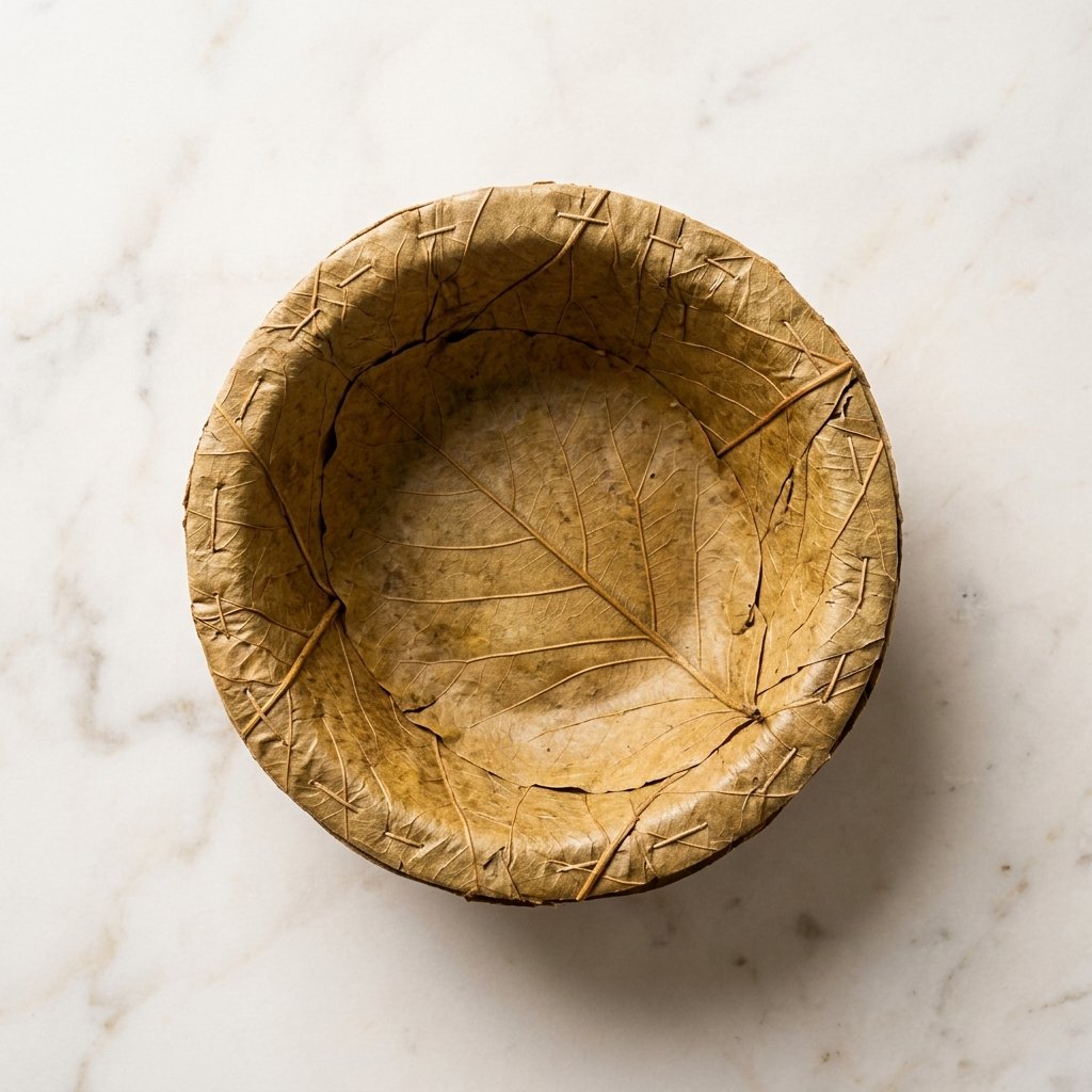 6.5 inch Natural Leaf Bowl